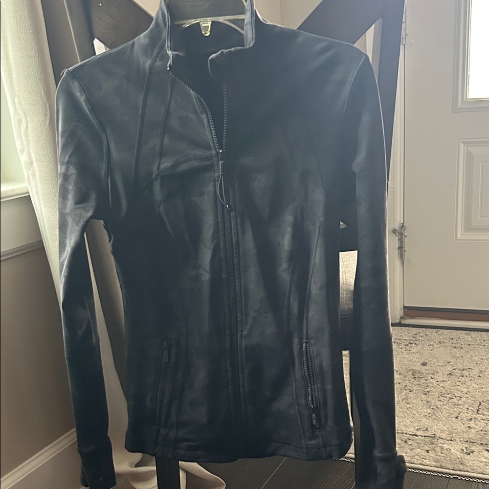 Lululemon Athletica Black camo Jacket